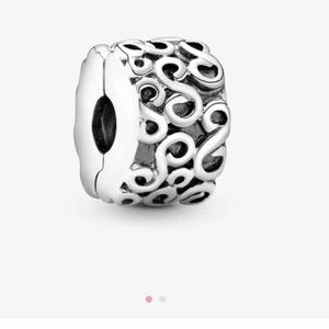 Pandora Swirl Clip Charm